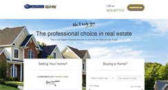 Desktop Screenshot of buysellparkerhomes.com